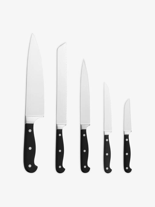 Actual product image WMF Knife block set 6 pcs. equipped SPITZENKLASSE PLUS beech