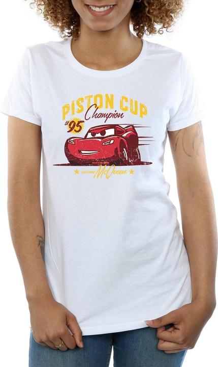 Immagine prodotto Disney Cars Piston Cup Champion Maglietta Donna (XL)