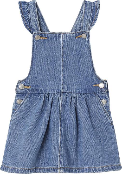 Actual product image Vertbaudet Baby Jeans-Latzkleid Oeko-Tex (74)