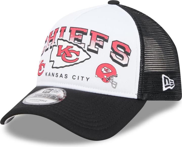 New Era A-Frame Mesh Trucker Cap - RETRO Kansas City Chiefs
