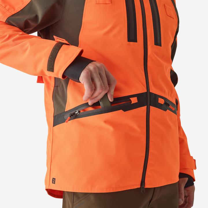 Produktbild Solognac Jagdjacke Regenjacke Renfort 900 orange (XXL)