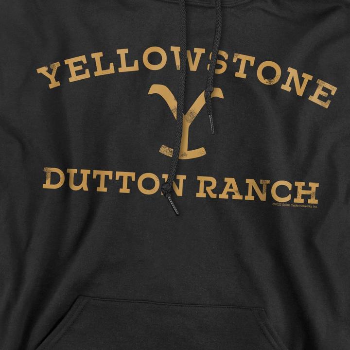 Immagine prodotto Yellowstone Felpa con Cappuccio Logo ad Arco Uomo (M)