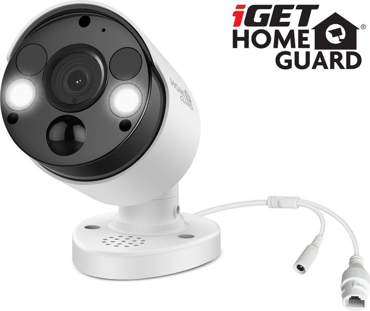 Actual product image iGet HOMEGUARD Bullet IP security camera Indoor & outdoor pixels Ceiling/wall (3840 x 2160 pixels)