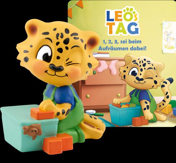 Actual product image Tonies Leo's day - 1, 2, 3 be part of the clean-up! (German)