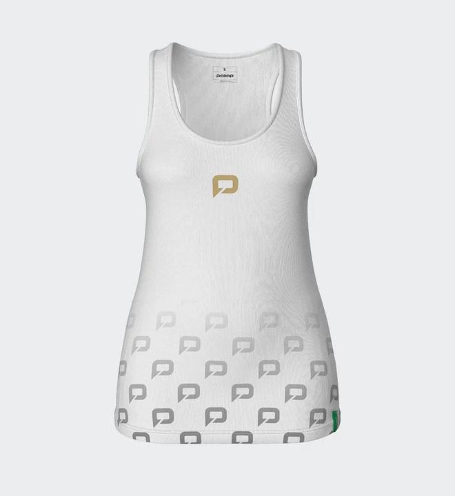 Actual product image Pallap Women's Competition Top white/mat gold (XL)