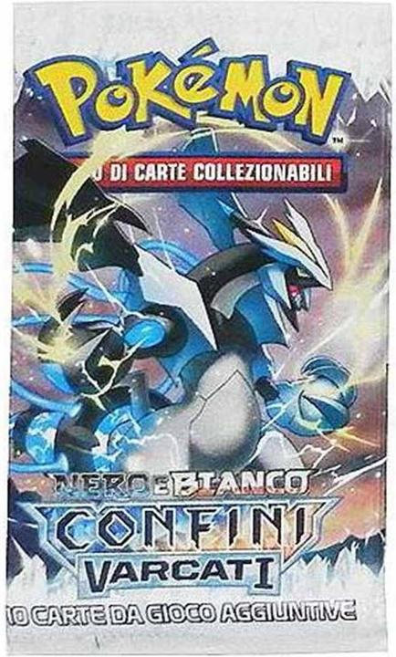 Actual product image Pokémon Black & White Boundaries Crossed Booster Pack - IT (Italian, Booster Pack)