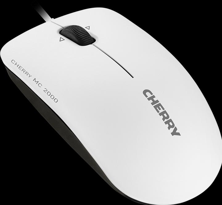 Produktbild CHERRY MC 2000 corded Mouse USB pale grey (Kabelgebunden)