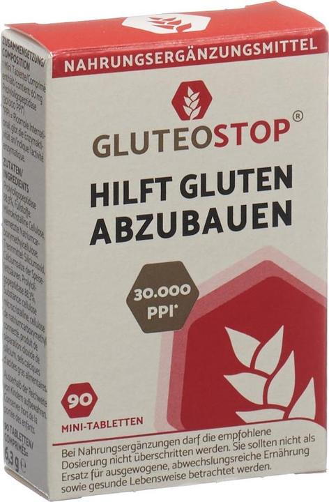 Gluteostop Chrisana GluteoStop hilft Gluten abbauen 90 MiniTabl. (90 Stück, Tabletten, 25 g)