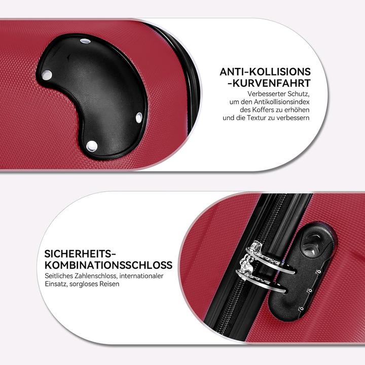 Actual product image Beibye Hartschalen-Koffer (70 l, M (50 - 90l))