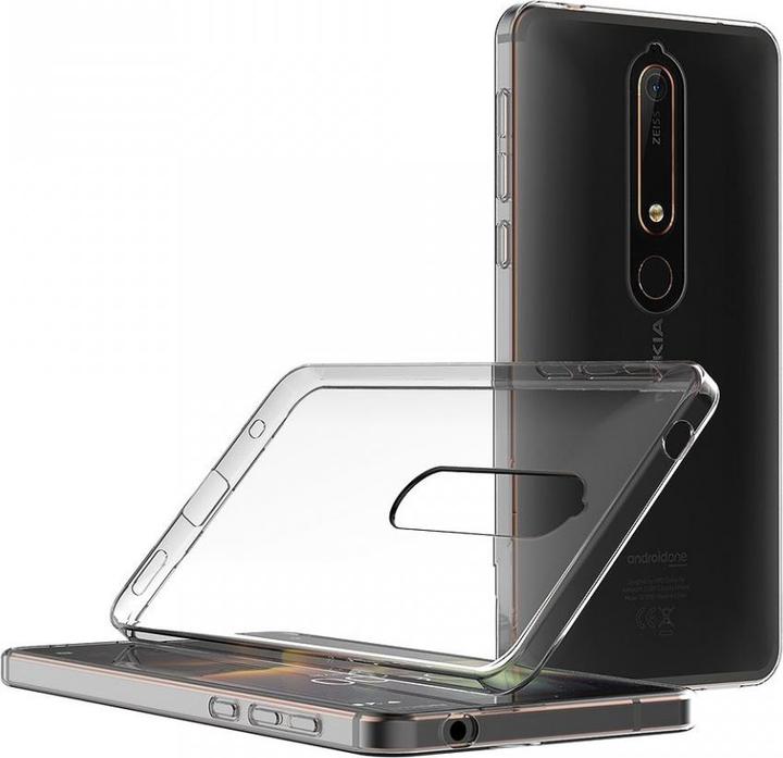 Produktbild Screenguard Nokia 6.1 Flexible TPU Clear Case (Nokia 6.1)