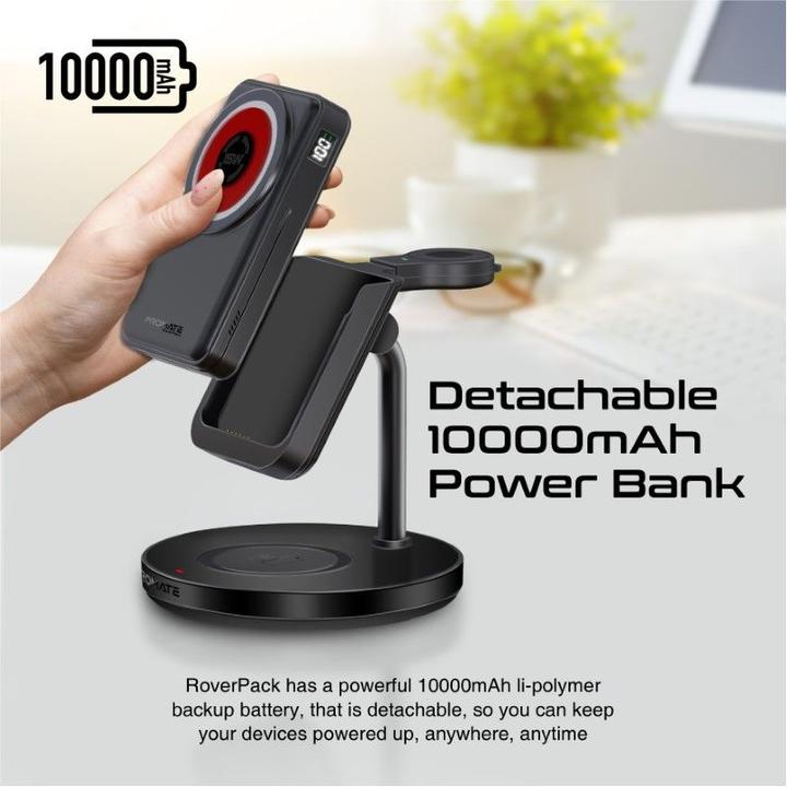 Actual product image ProMate RoverPack4-in1 Charging Station with Powerbank (15 W)