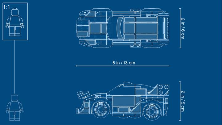 Actual product image LEGO Ford Fiesta M-Sport WRC (75885, LEGO Speed Champions)
