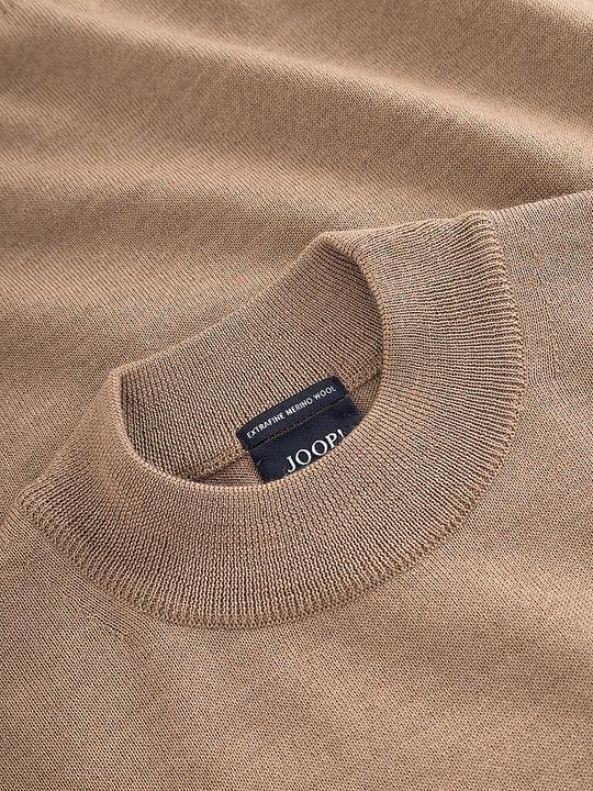 Produktbild Joop! Knit Davide Pullover Stand Up Collar Dark Beige (M)