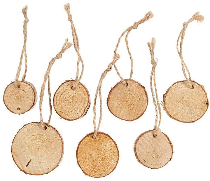 Image du produit Creativ Company Articles en bois 3.5 - 4.5 x 0.7 cm 7 pièces