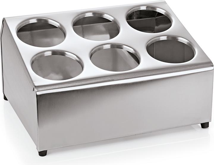 Produktbild Ich-zapfe Besteckbehälter, Besteckbehälter Gastro für 6 Besteckköcher