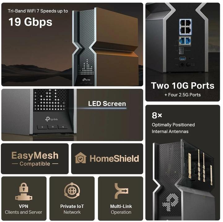 Actual product image TP-Link Archer BE800