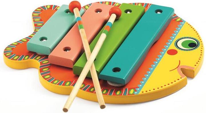 Image du produit Djeco xylophone en bois poisson (Italien)
