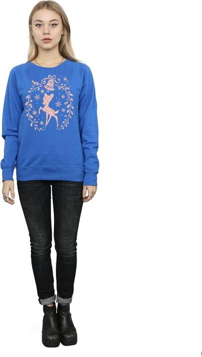 Immagine prodotto Disney Bambi Christmas Wreath Felpa Donna (L)