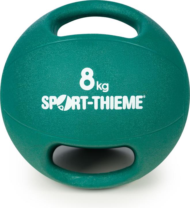 Actual product image Sport-Thieme Medicine ball with handle (8 kg, 280 mm)