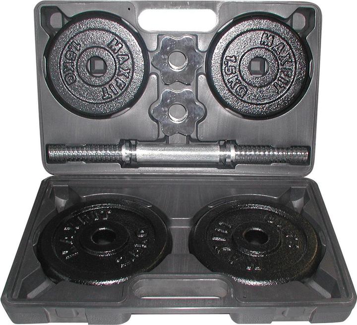 Actual product image Sko Dumbbell change. weight 10kg TOORX VAL-10DGN (1 x 10 kg)