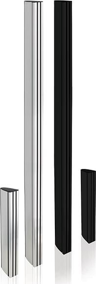 Actual product image b-tech BT8380 - Column - Black - Aluminum - BT8380-BASE / FFB / FSB - 70 mm - 160 mm