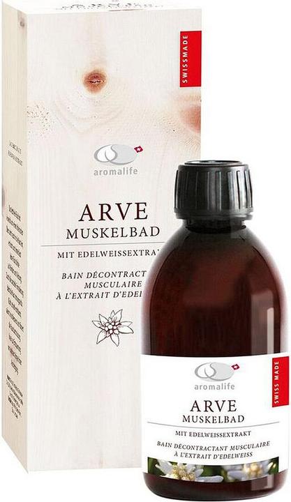 Produktbild Aromalife Arve Muskelbad mit EdelweissExtrakt (250 ml, Badeöl)