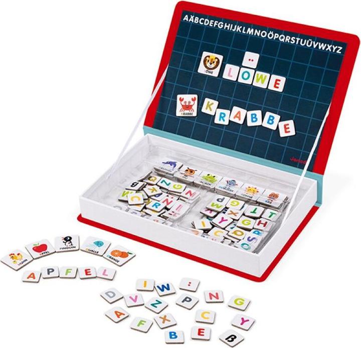 Produktbild Janod Magnetbuch Weltall (Englisch, Deutsch, Französisch, Italienisch)