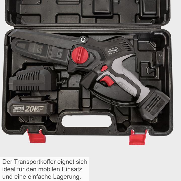Image du produit Scheppach PCS6-20PROS (Tronçonneuse à batterie)