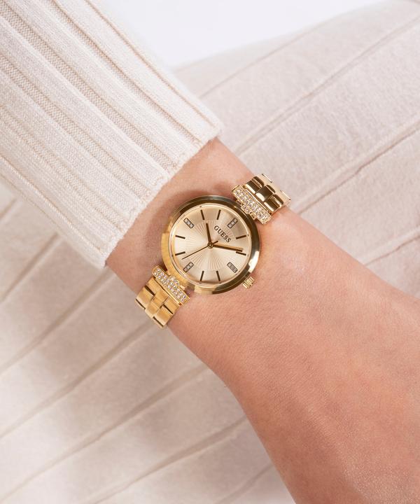 Immagine prodotto Guess P GLD CS W/ CRYS / SUN CHAMP DL / P GLD BRCT Orologio da polso (28 mm)
