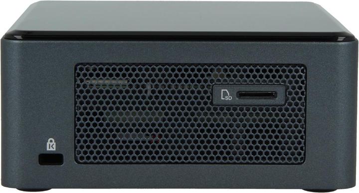 Immagine prodotto GecCOM NUC8i7BEH, 16GB DDR4, 500GB SSD, ohne HDD, Win10Pro - SEV 1011 (Intel Core i7-8559U, 16 GB, 500 GB)