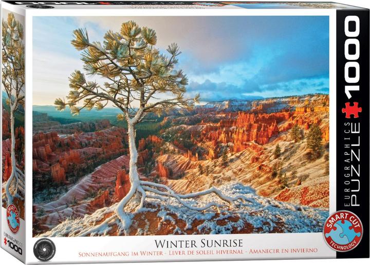 Actual product image Eurographics Grand Canyon Winter Sunrise. (1000 pieces)