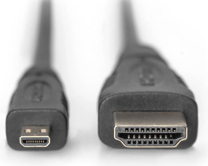 Produktbild Digitus micro HDMI (Typ D) — HDMI (Typ A) (1 m, HDMI)