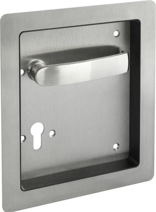Ogro Einlass-Flachdrückergarnituren 8937B, Tiefe 23 mm (Deurgreep)