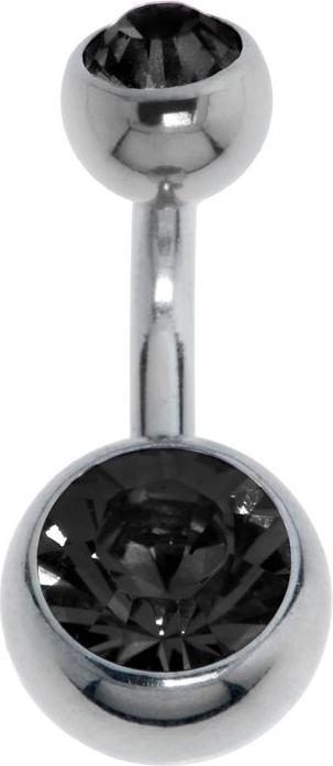 Produktbild Bijouteria Bauchpiercing (Titan, Kristall)