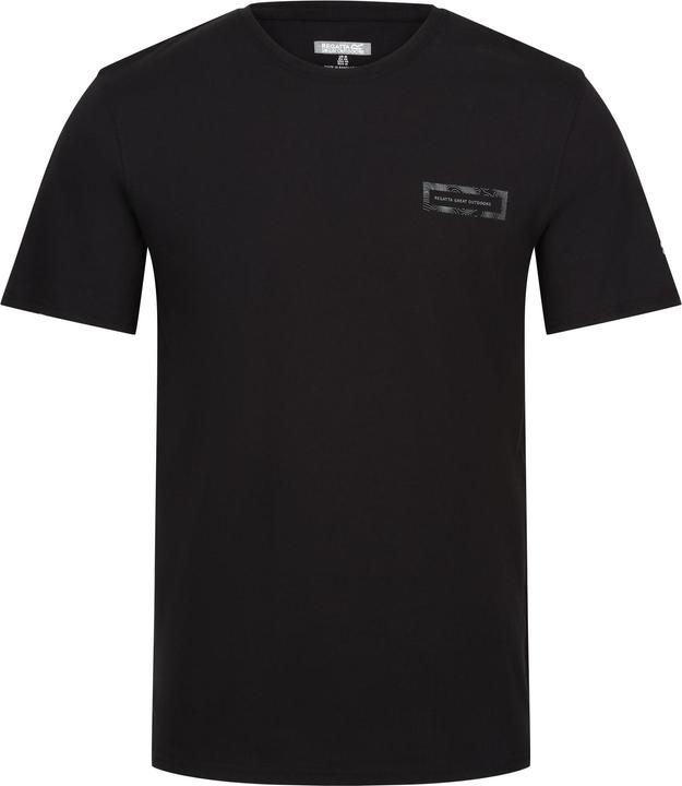 Actual product image Regatta Mens Breezed IV Back Print T-Shirt (M)