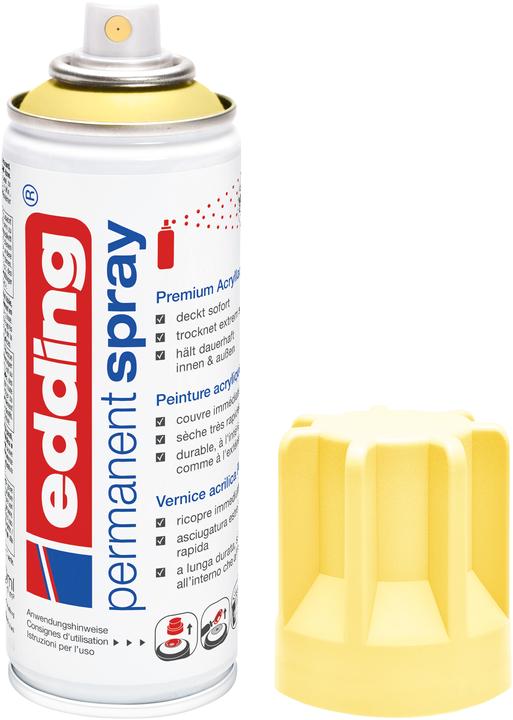 Image du produit Edding Spray acrylique (Jaune pastel, 0.20 l)