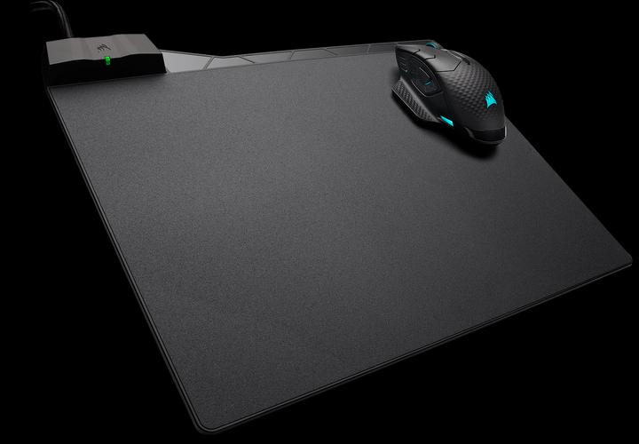 Actual product image Corsair MM1000 gaming mouse pad with wireless Qi charging zone (L)