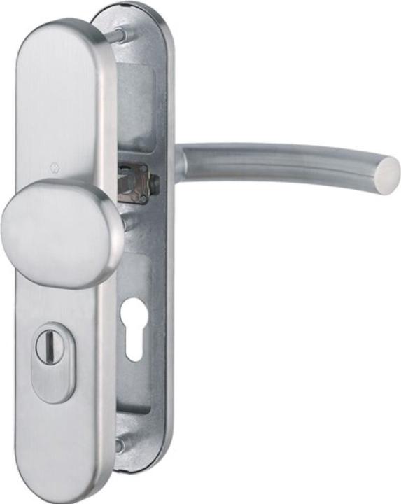 Image du produit Hoppe Garniture de protection Trondheim E86G/3332ZA/3310/1430Z Acier inoxydable F69 72 mm 42-47 mm (Poignée de porte)