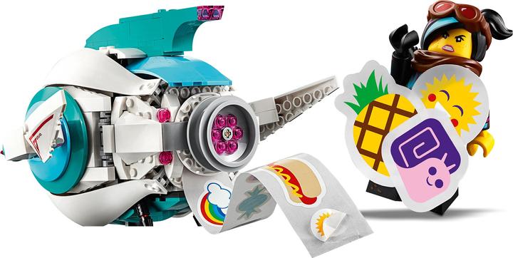 Actual product image LEGO Sweet Mishmash Systar Spaceship (70830)
