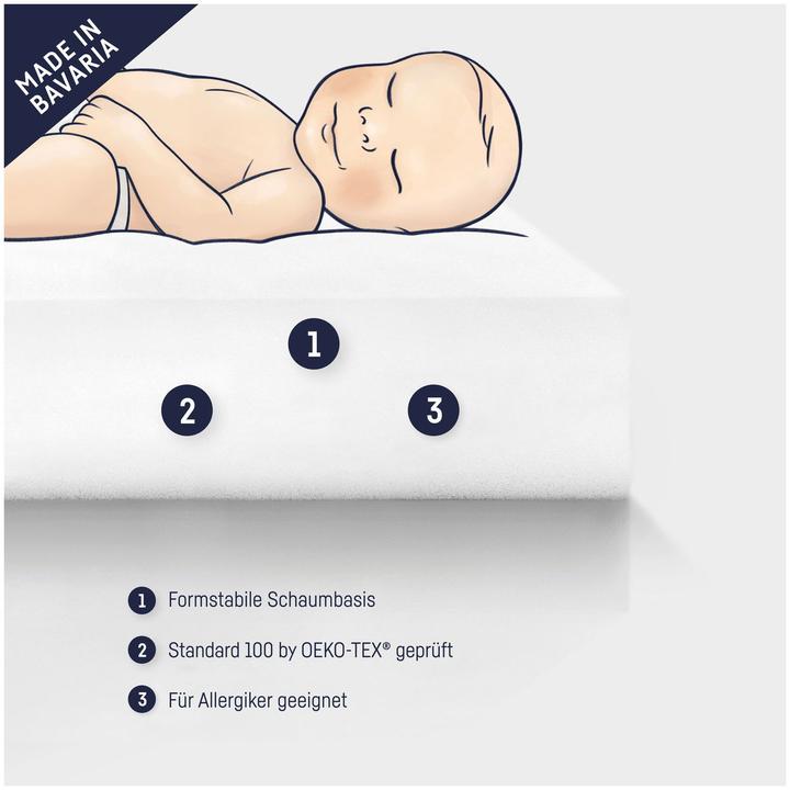 Produktbild Tissi Matratze für Kinderbett Hajo (120x60 cm) (90 x 50 cm)