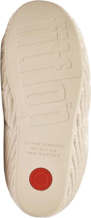 Actual product image Fitflop Womens/Ladies Chrissie Corduroy Fleece Lined Slippers (37)
