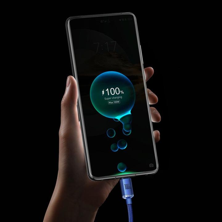 Actual product image Baseus USB A – USB C (1.20 m, USB 2.0, 100 W)