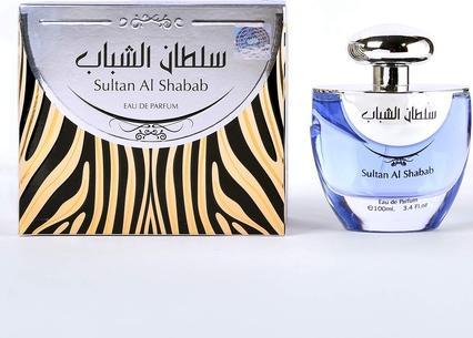 Actual product image Lattafa Perfumes New Sultan Al Shabab by Fruity Floral Amber Patchouli 100ml EDP (Eau de parfum, 100 ml)