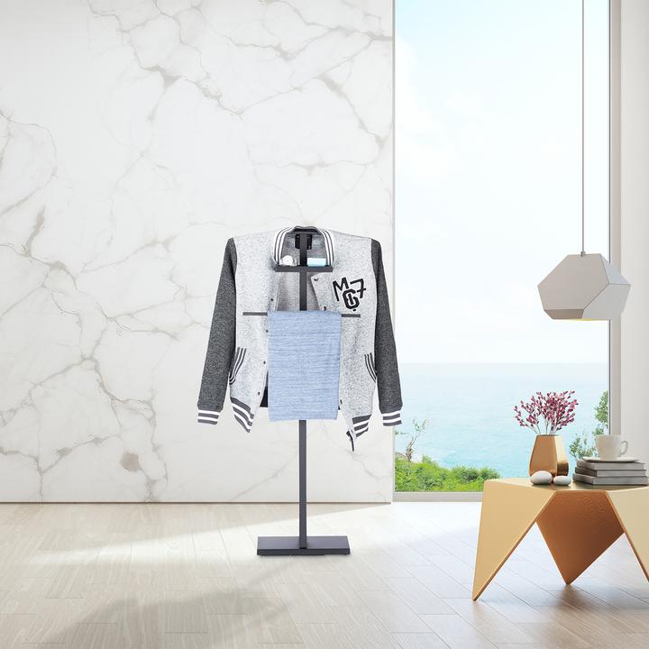 Actual product image Relaxdays Clothes Valet Stand