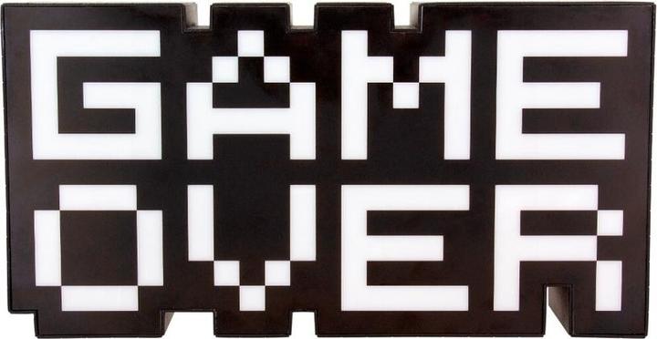 Actual product image Paladone Products 8-BIT Lamp Game Over