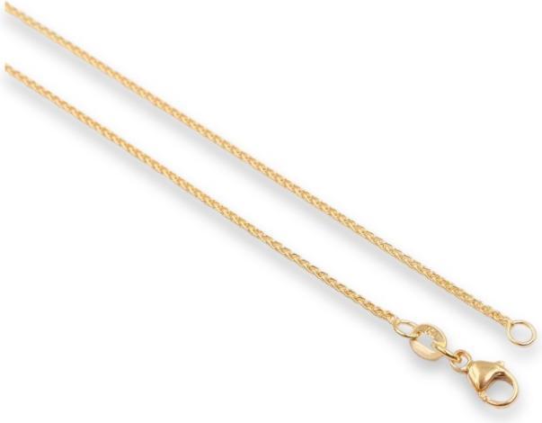 Actual product image Muau Pigtail (750/18K yellow gold, 50 cm)