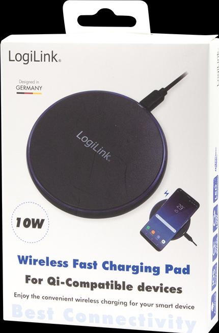 Actual product image LogiLink Cordless charger (10 W)