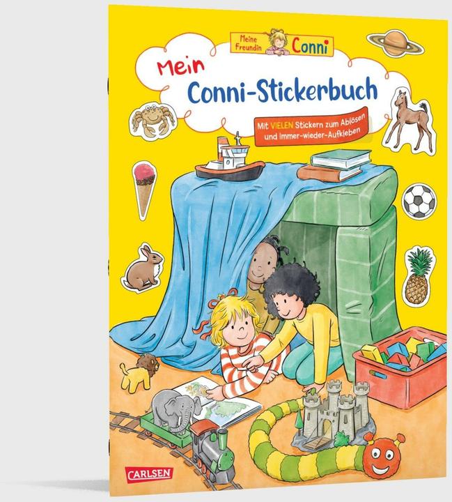 Actual product image Conni Yellow Series (activity book): My Conni sticker book