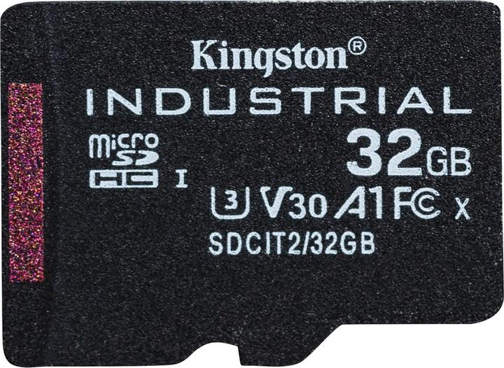 Produktbild Kingston microSDHC Industrial pSLC (32 GB, microSDHC, U3, UHS-I)