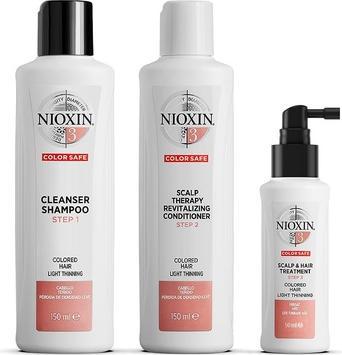 Produktbild Nioxin Starter Set 3, 2x/1x50ml (350 ml, Flüssiges Shampoo)